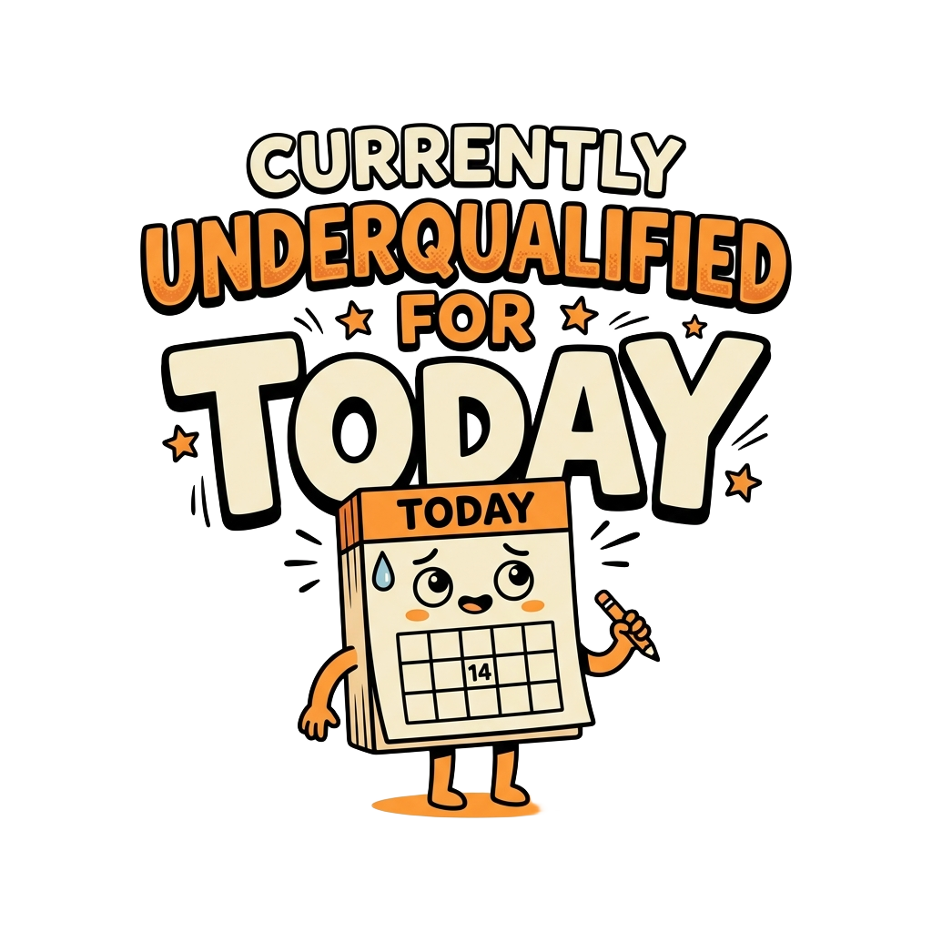 Currently Underqualified For Today