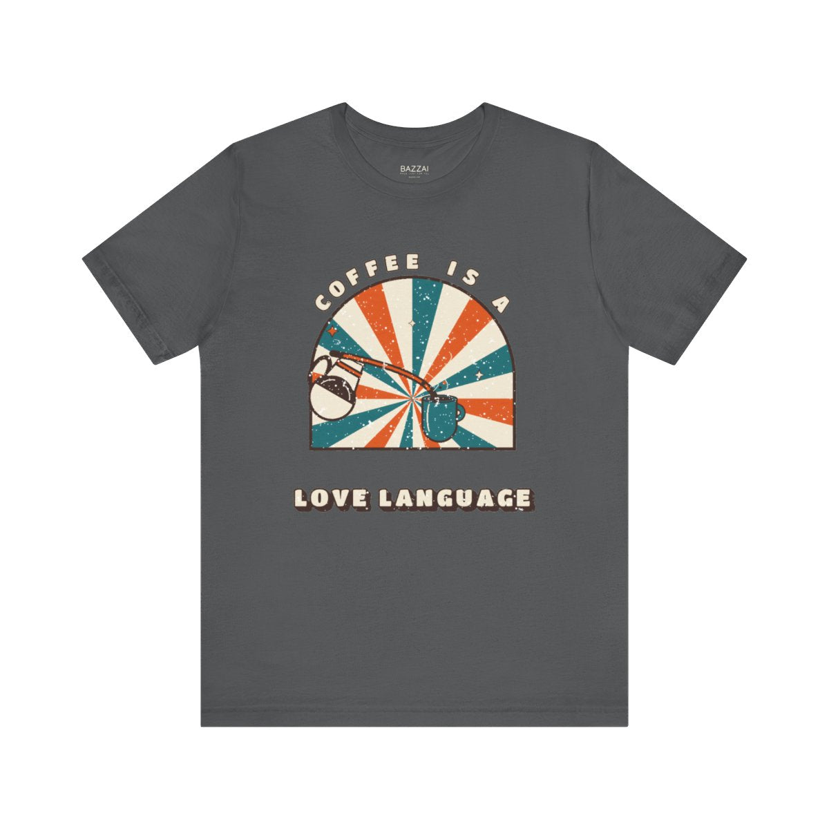 Coffee Lover Gift Idea T-Shirt — Coffee Is a Love Language — coffees t-shirt design