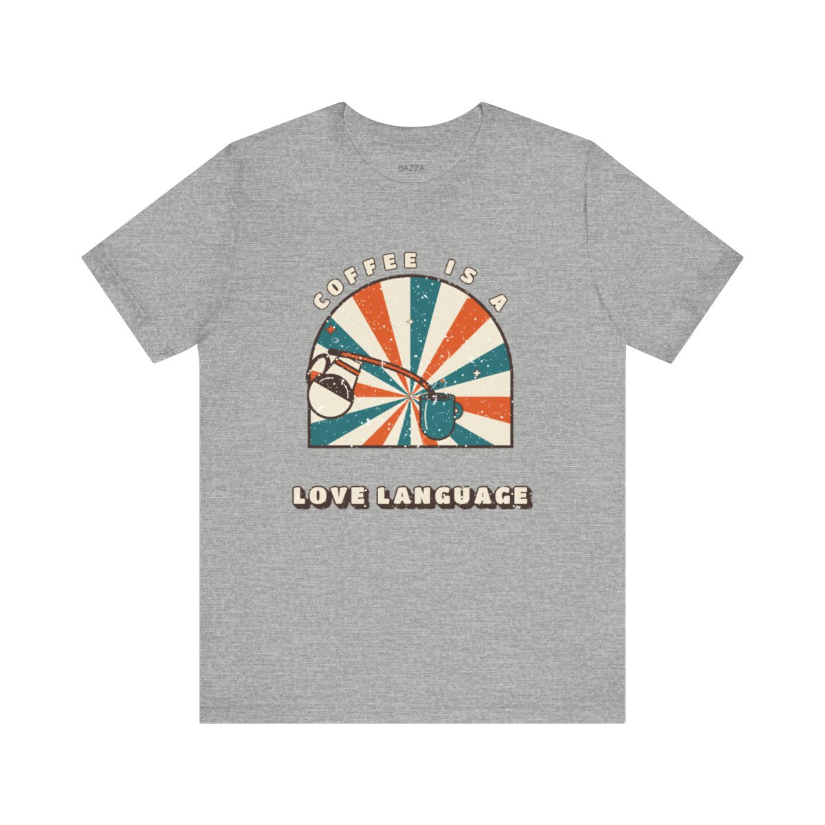 Coffee Lover Gift Idea T-Shirt — Coffee Is a Love Language — coffees t-shirt design