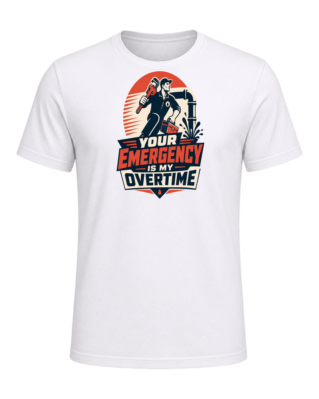 Your emergency is my overtime — White