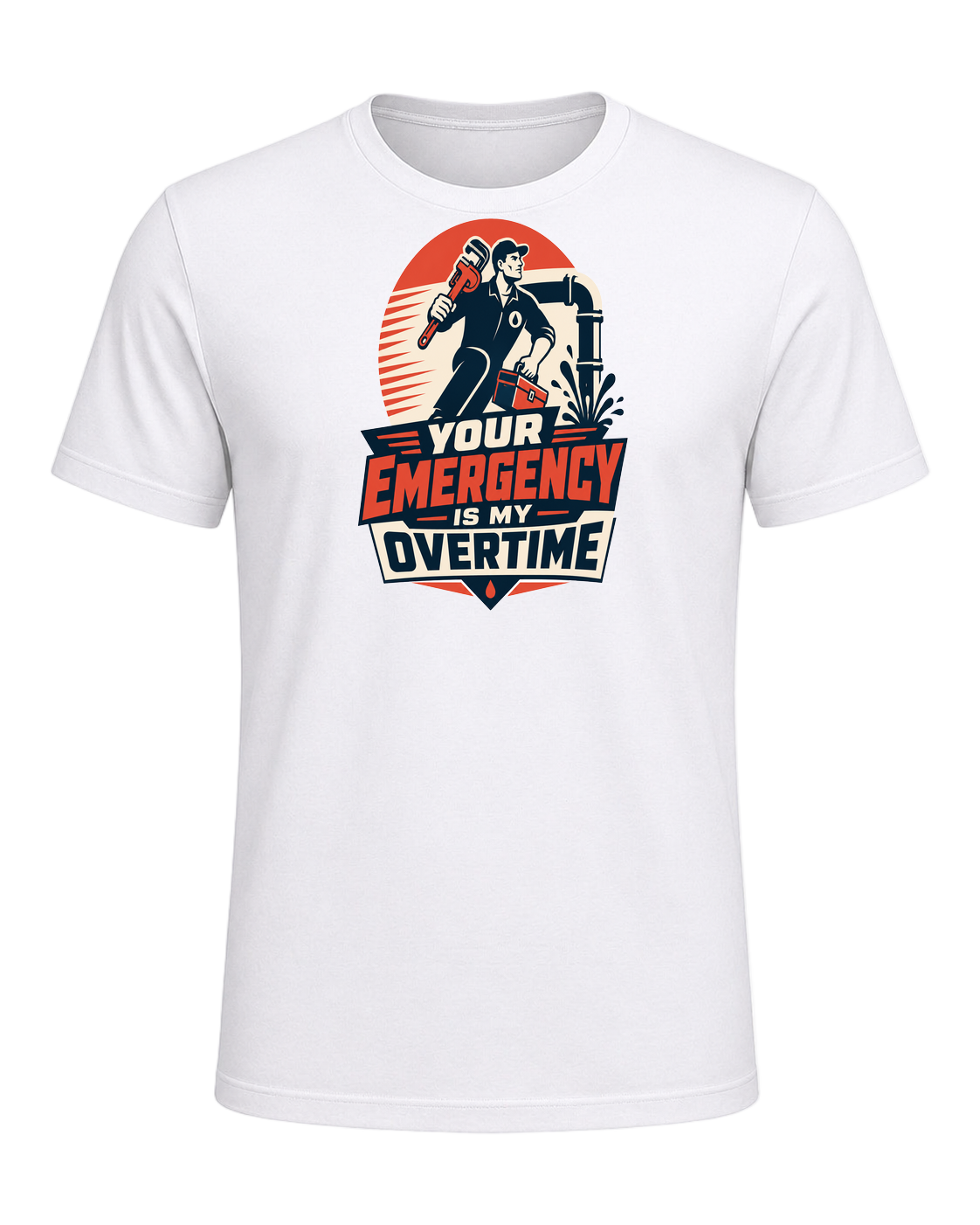 Your emergency is my overtime — White