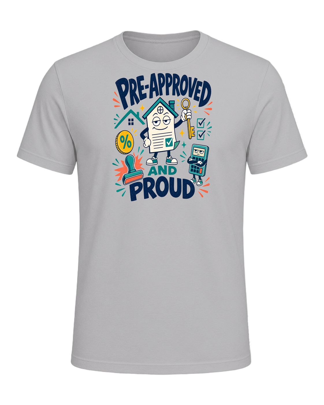 PRE-APPROVED AND PROUD — Athletic Heather