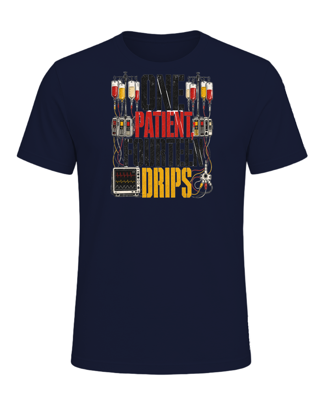 ONE PATIENT, FOURTEEN DRIPS — Navy