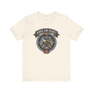 Electrician Gift T-Shirt — Romex and Regret