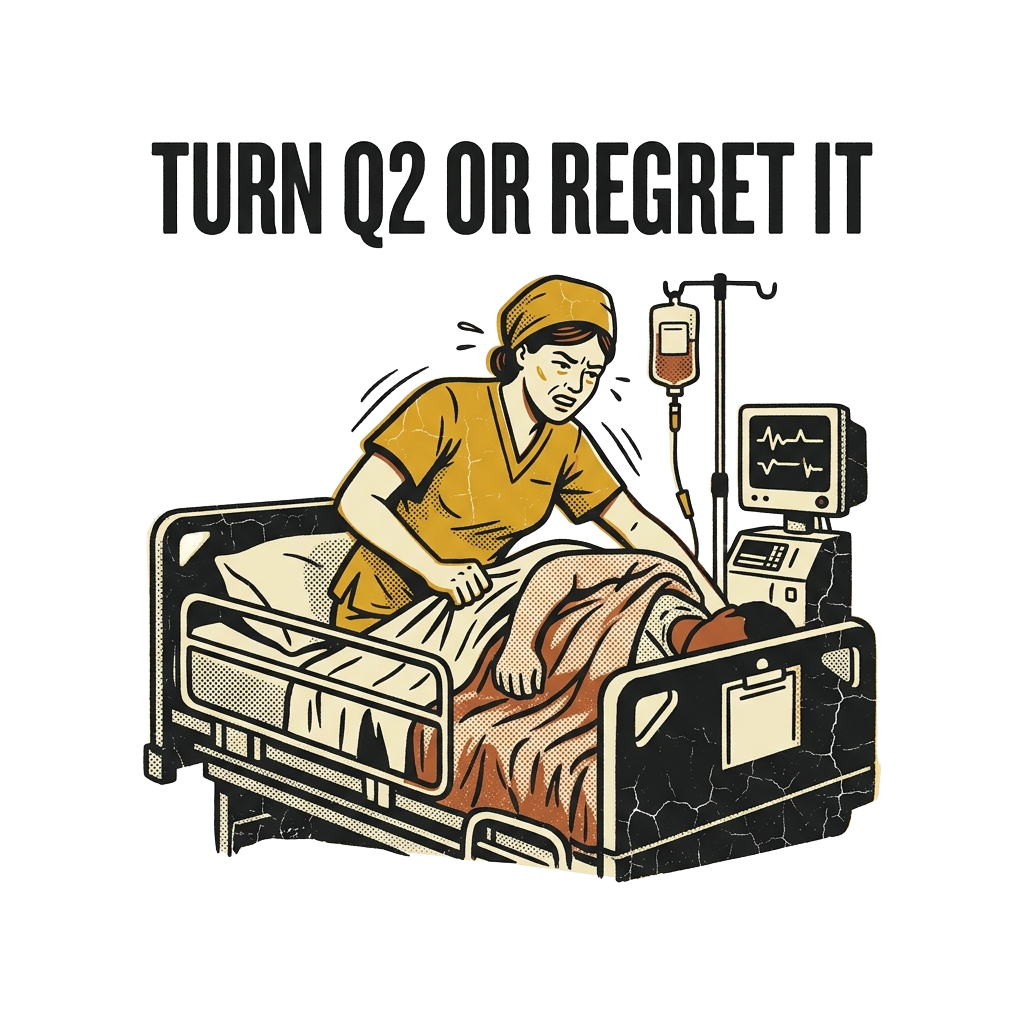 TURN Q2 OR REGRET IT