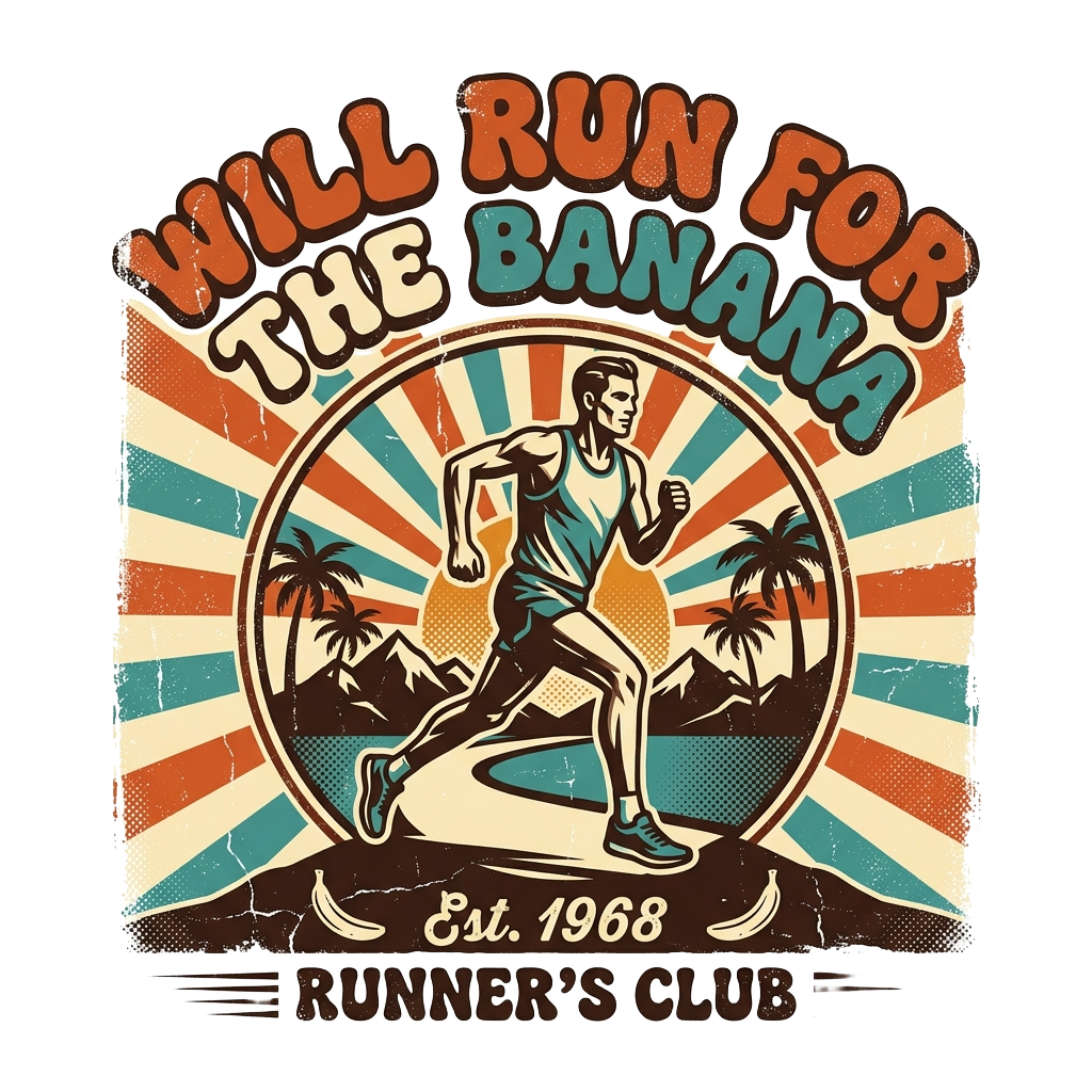 WILL RUN FOR THE BANANA