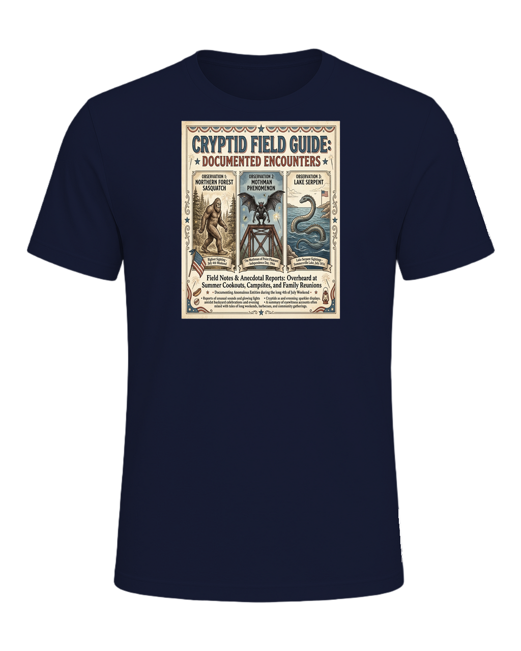 Cryptozoology Fan — Navy