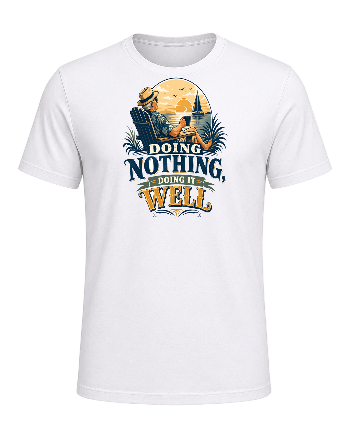 DOING NOTHING, DOING IT WELL — White