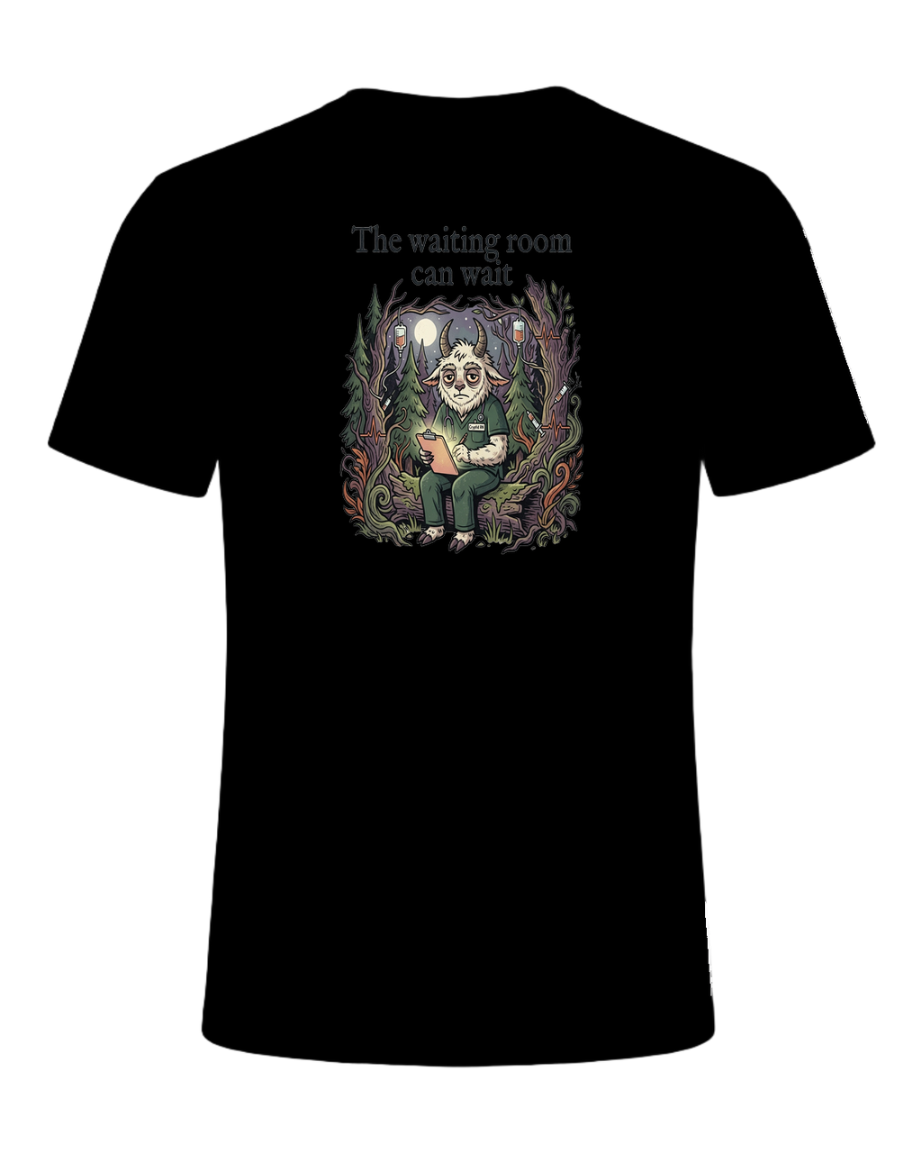 The waiting room can wait — Black