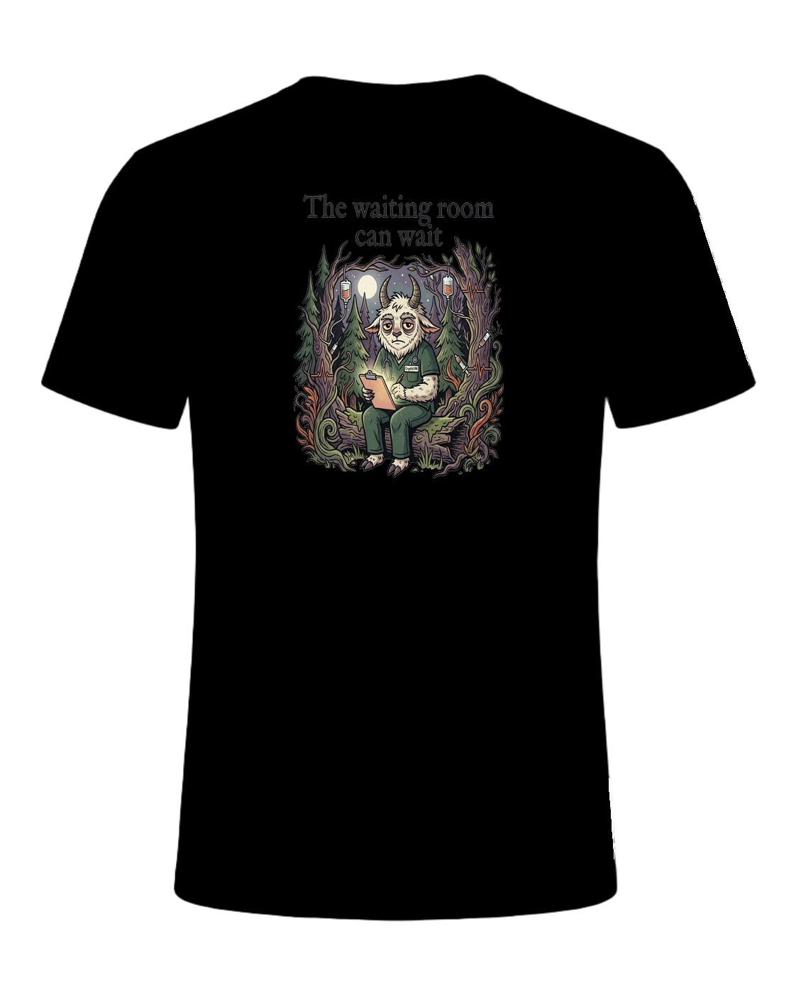 The waiting room can wait — Black