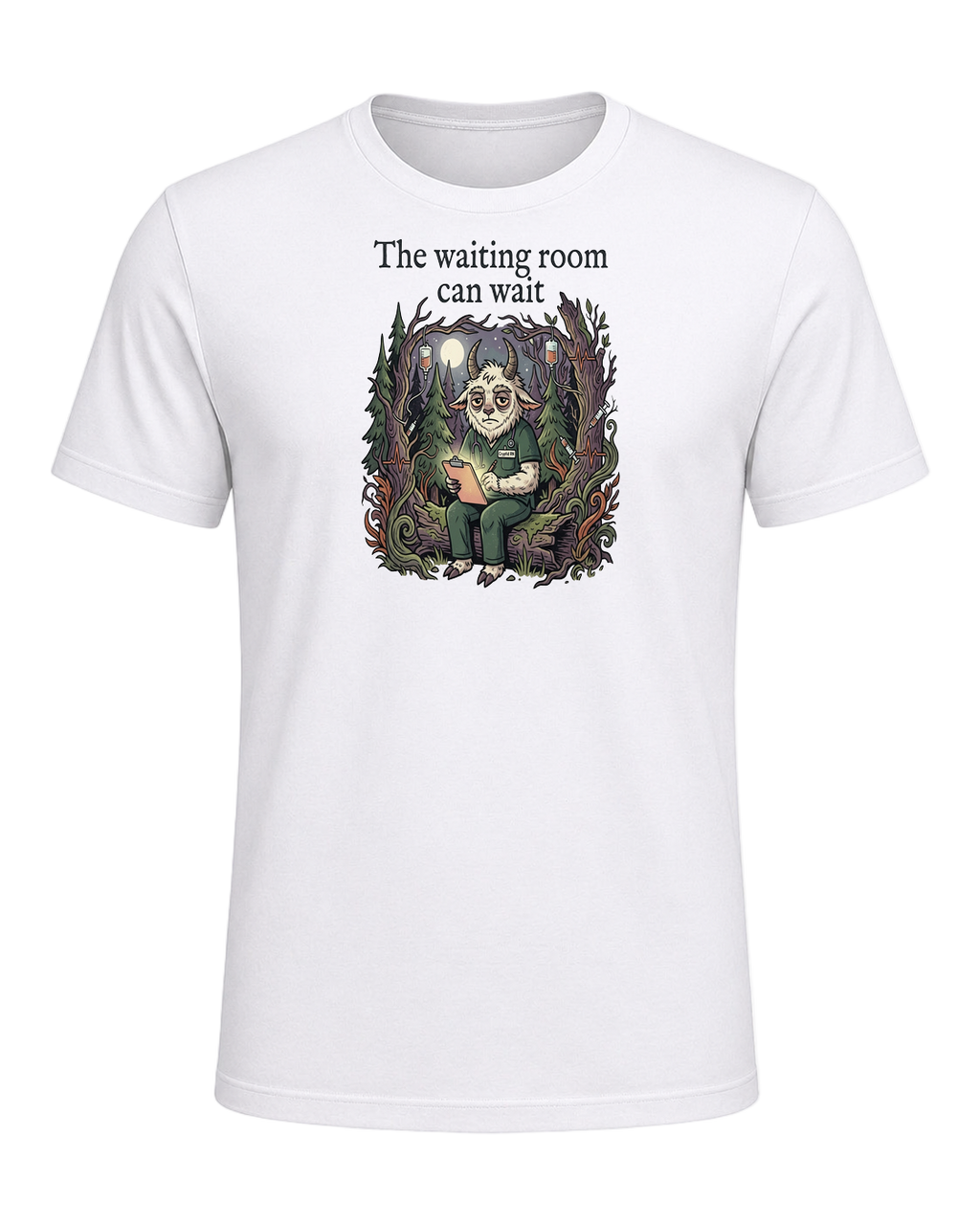 The waiting room can wait — White