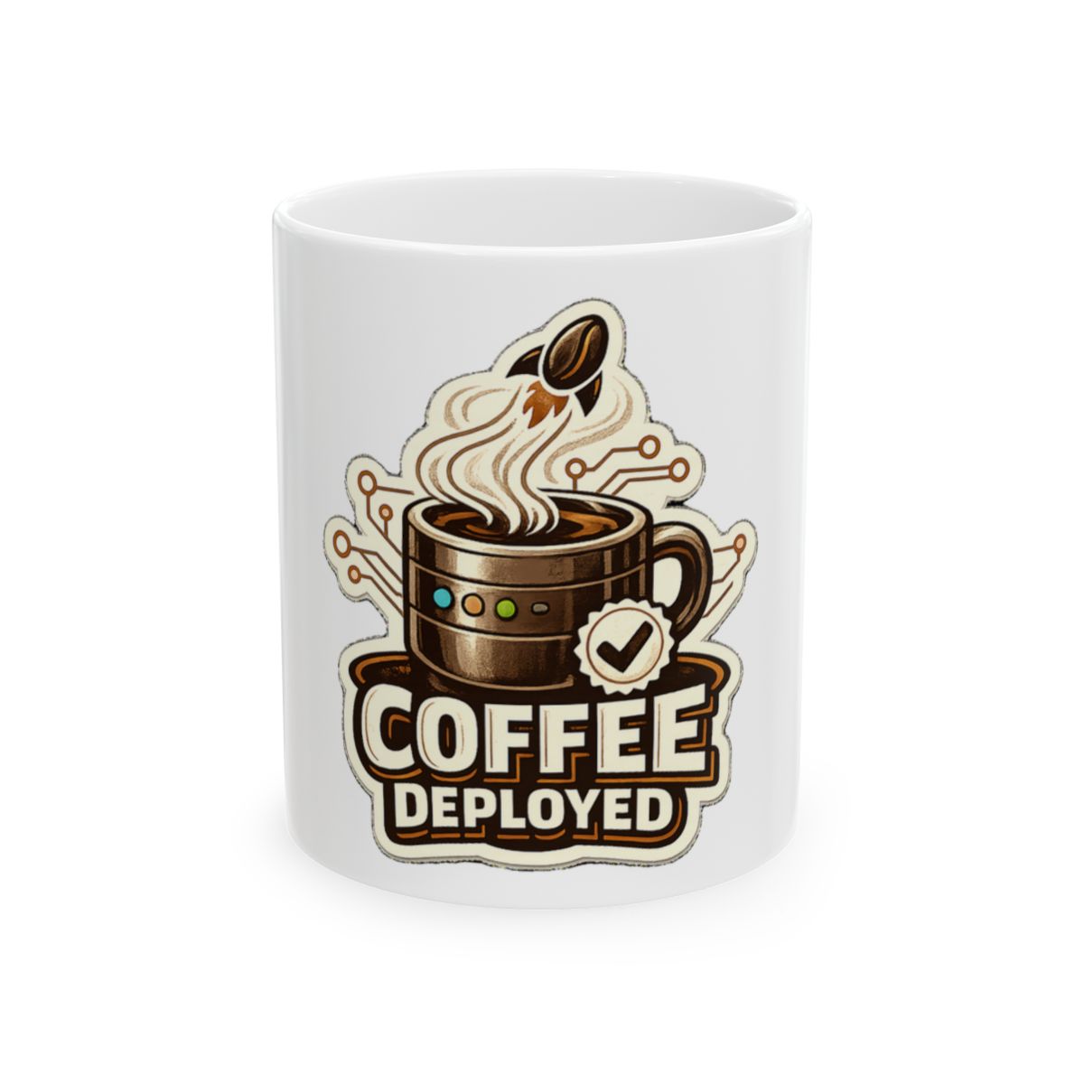Coffee Deployed Tee Mug