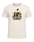 Coffee Deployed Tee — Natural