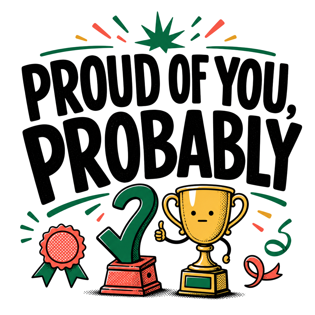 PROUD OF YOU, PROBABLY