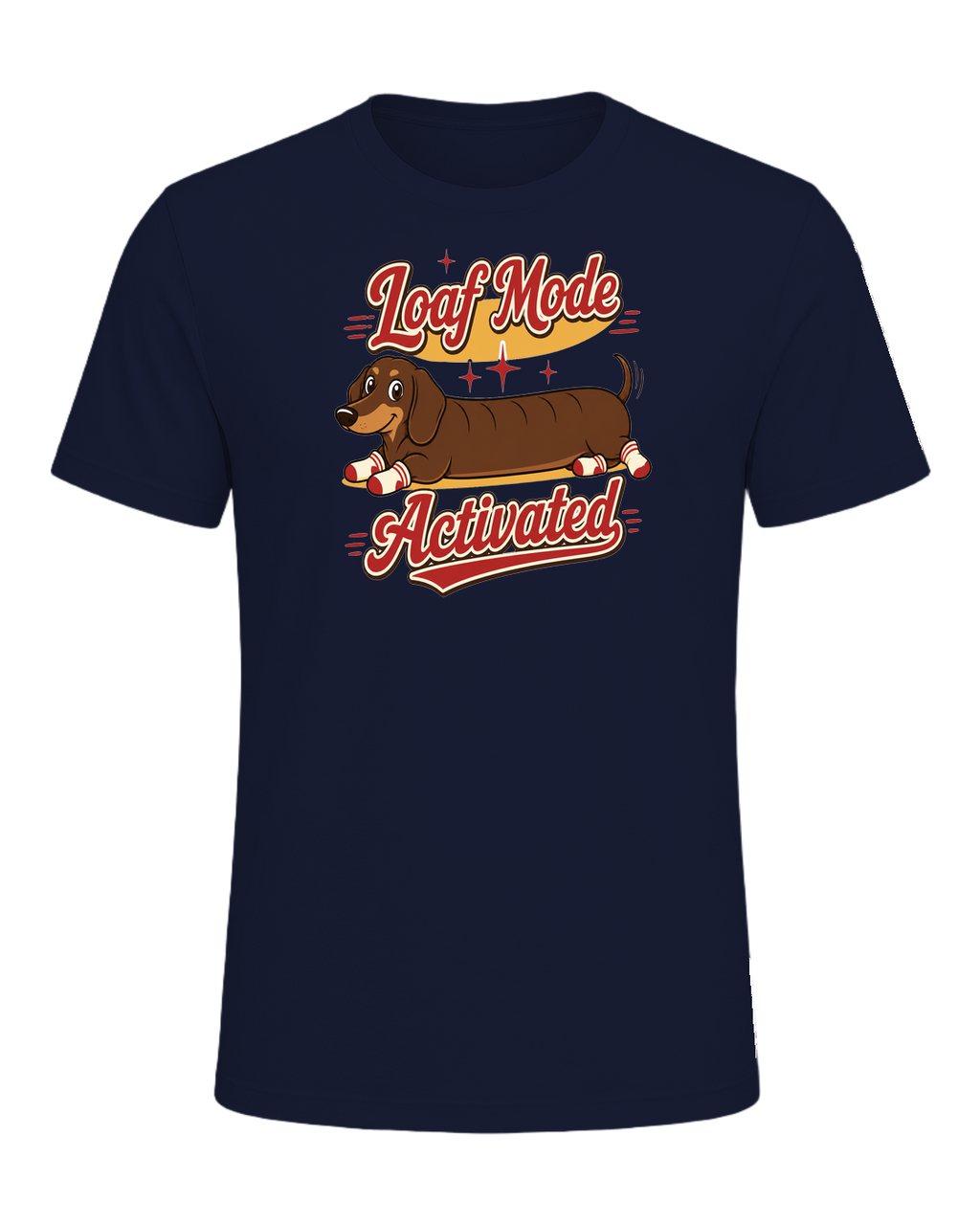 Dachshund Sausage Dog Humor — Navy