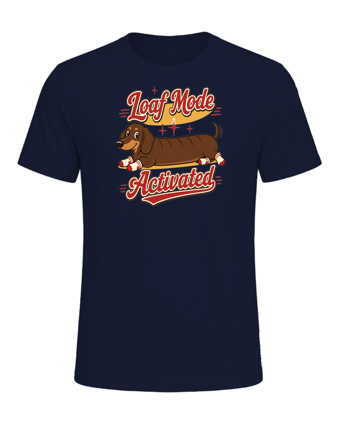Dachshund Sausage Dog Humor — Navy