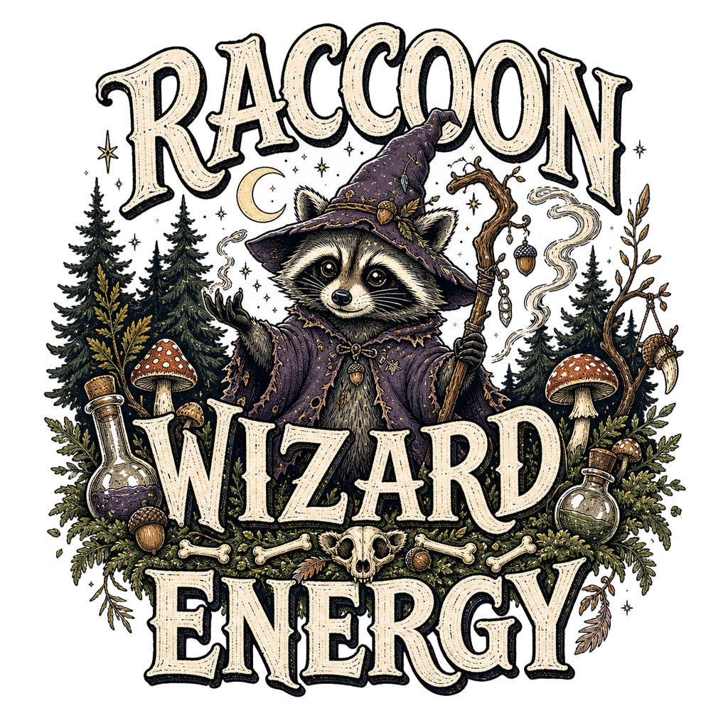 RACCOON WIZARD ENERGY