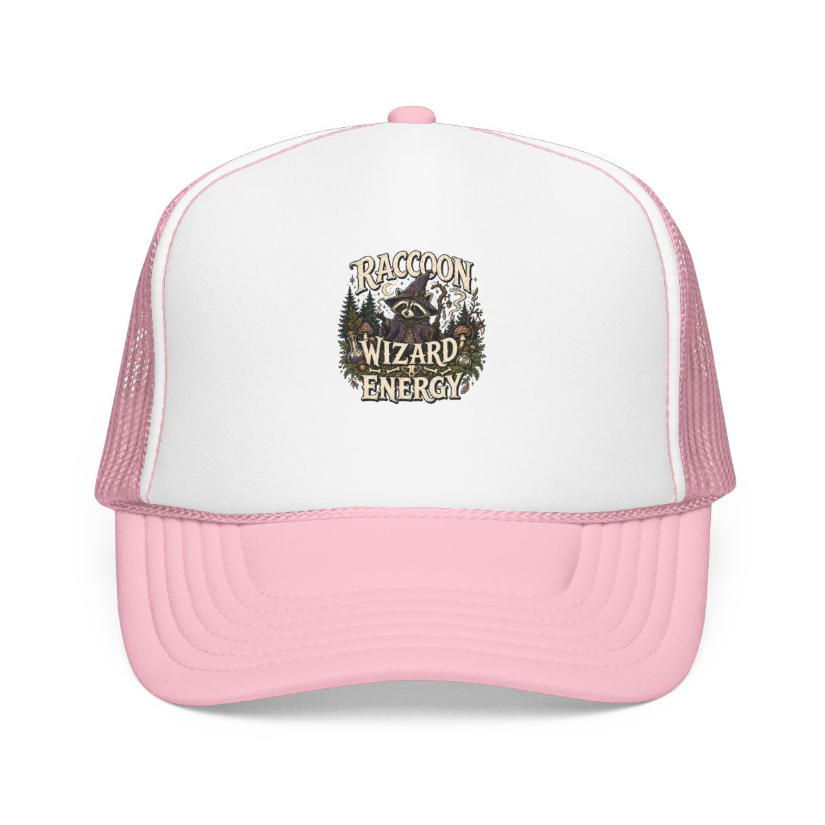Funny Raccoon Hat — Raccoon Wizard Energy — hat design