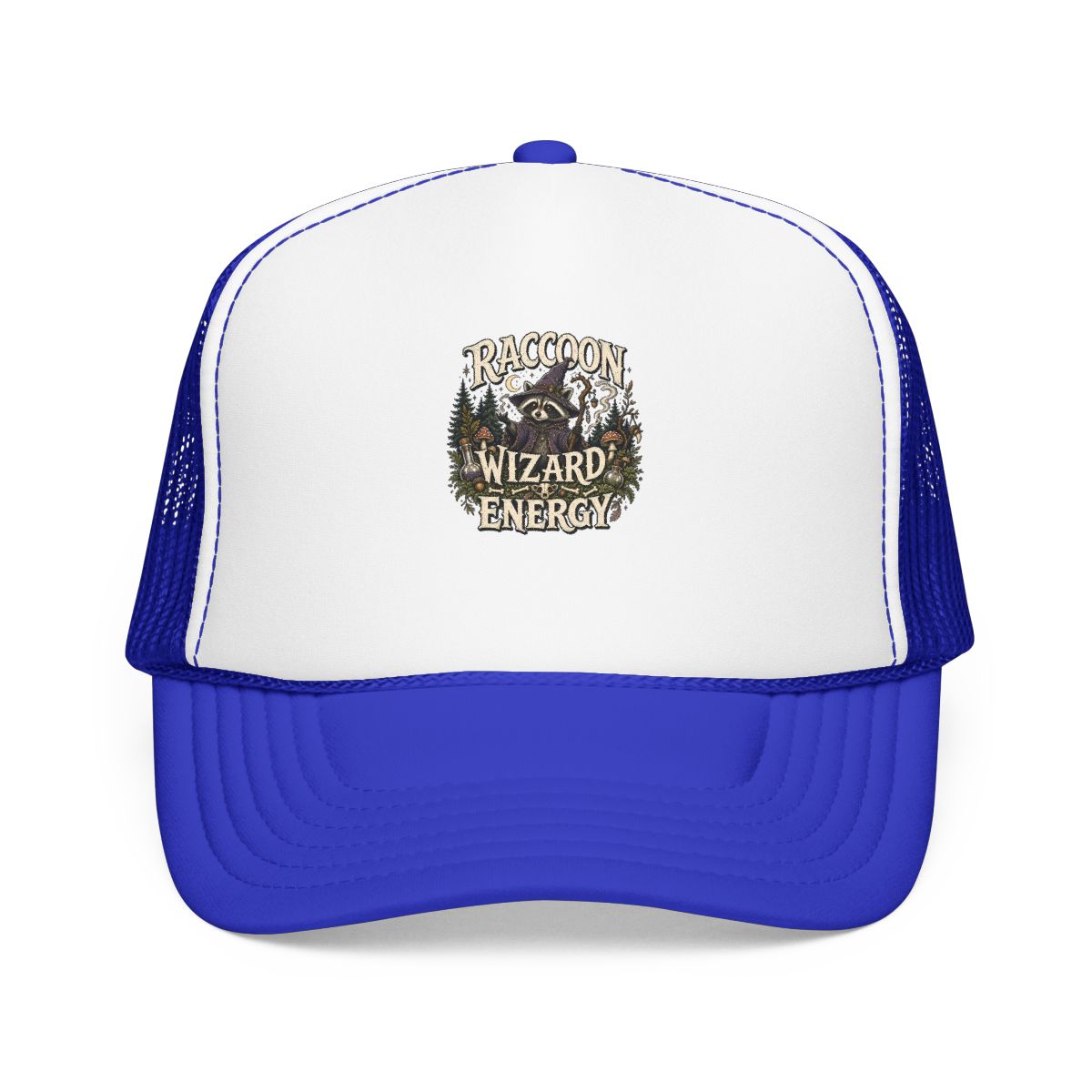 Funny Raccoon Hat — Raccoon Wizard Energy — hat design