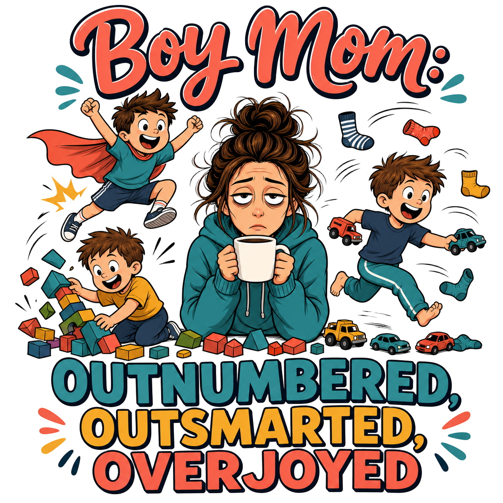 Boy Mom Humor