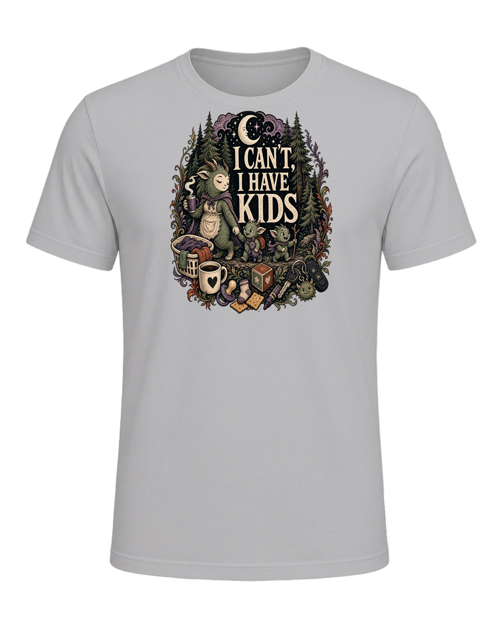 I CAN'T, I HAVE KIDS — Athletic Heather