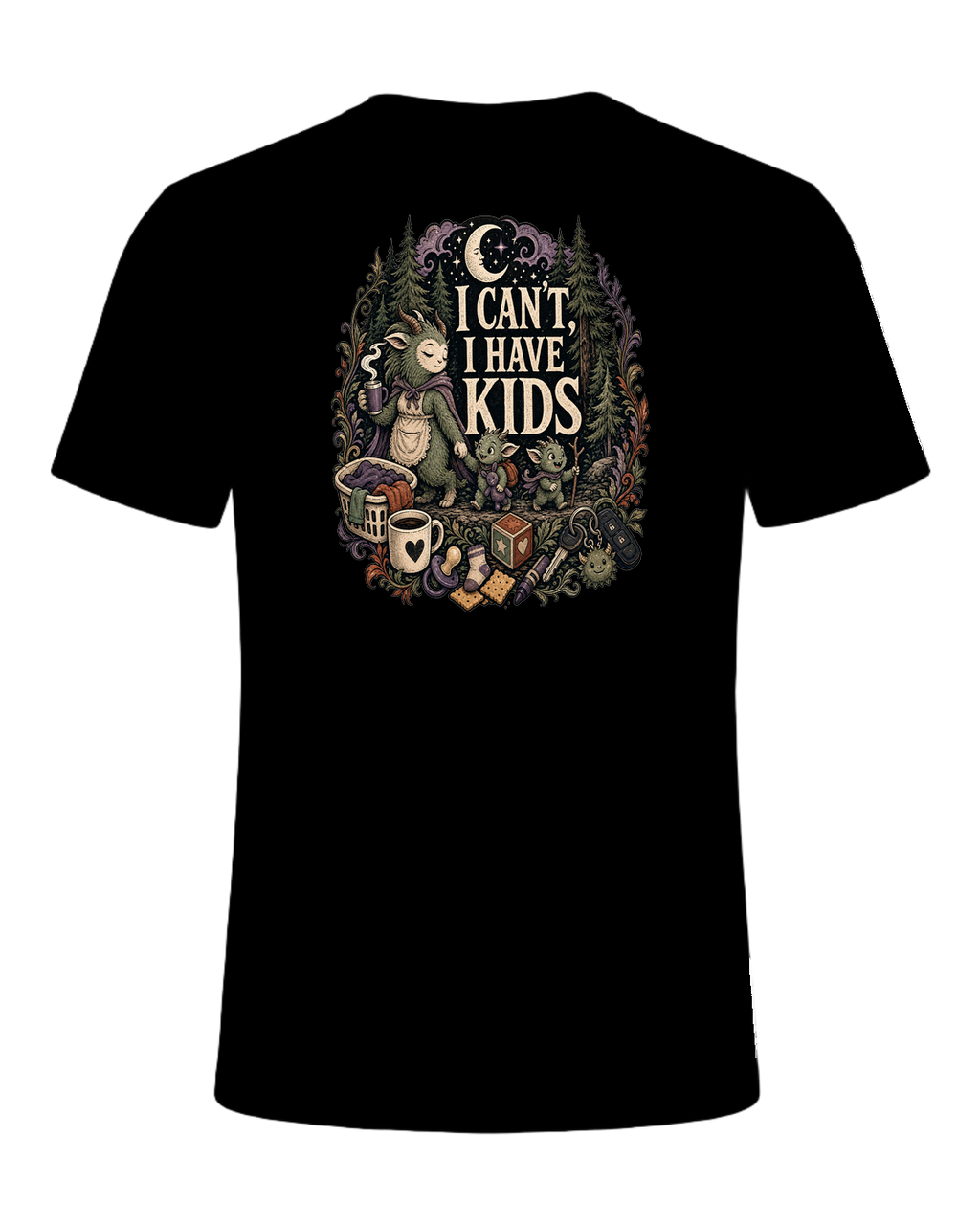I CAN'T, I HAVE KIDS — Black
