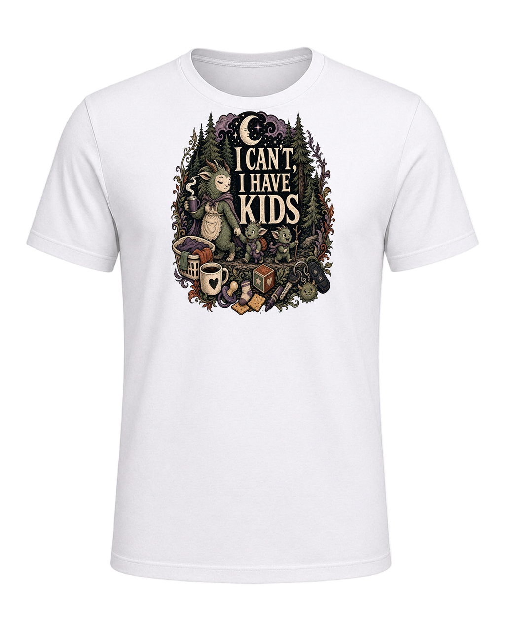 I CAN'T, I HAVE KIDS — White