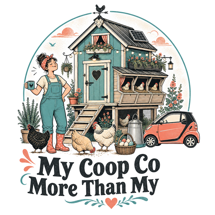 My Coop Cost More Than My Car — Scenic Graphic