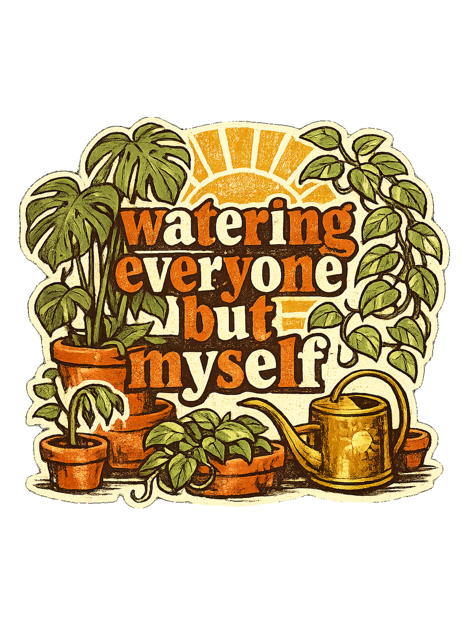 Watering Everyone But Myself Tee