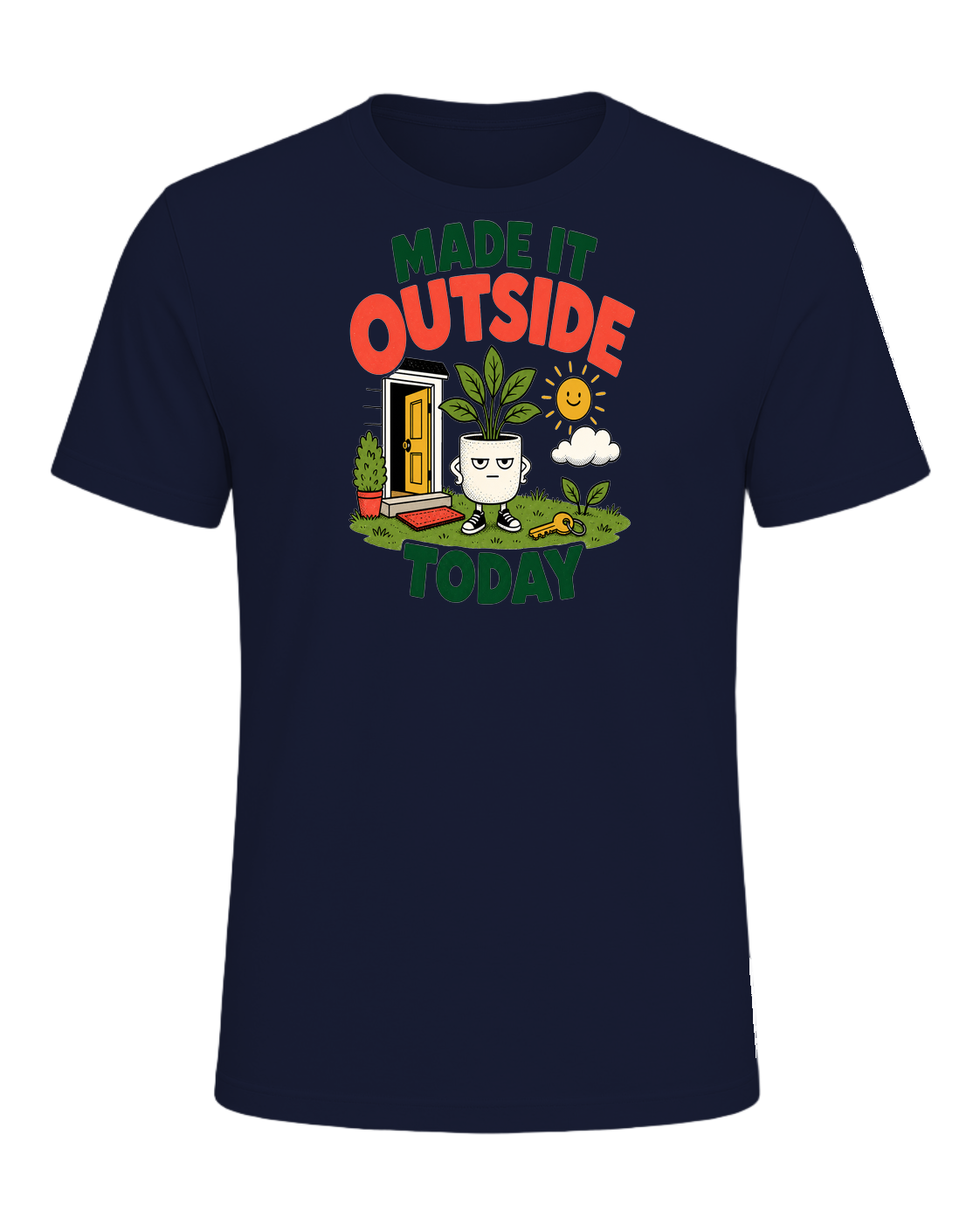 MADE IT OUTSIDE TODAY — Navy