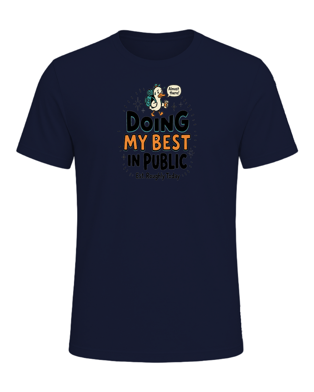 DOING MY BEST IN PUBLIC — Navy