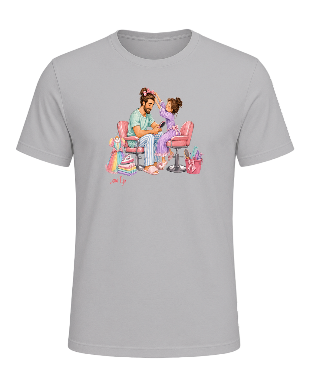 Girl Dad — Athletic Heather