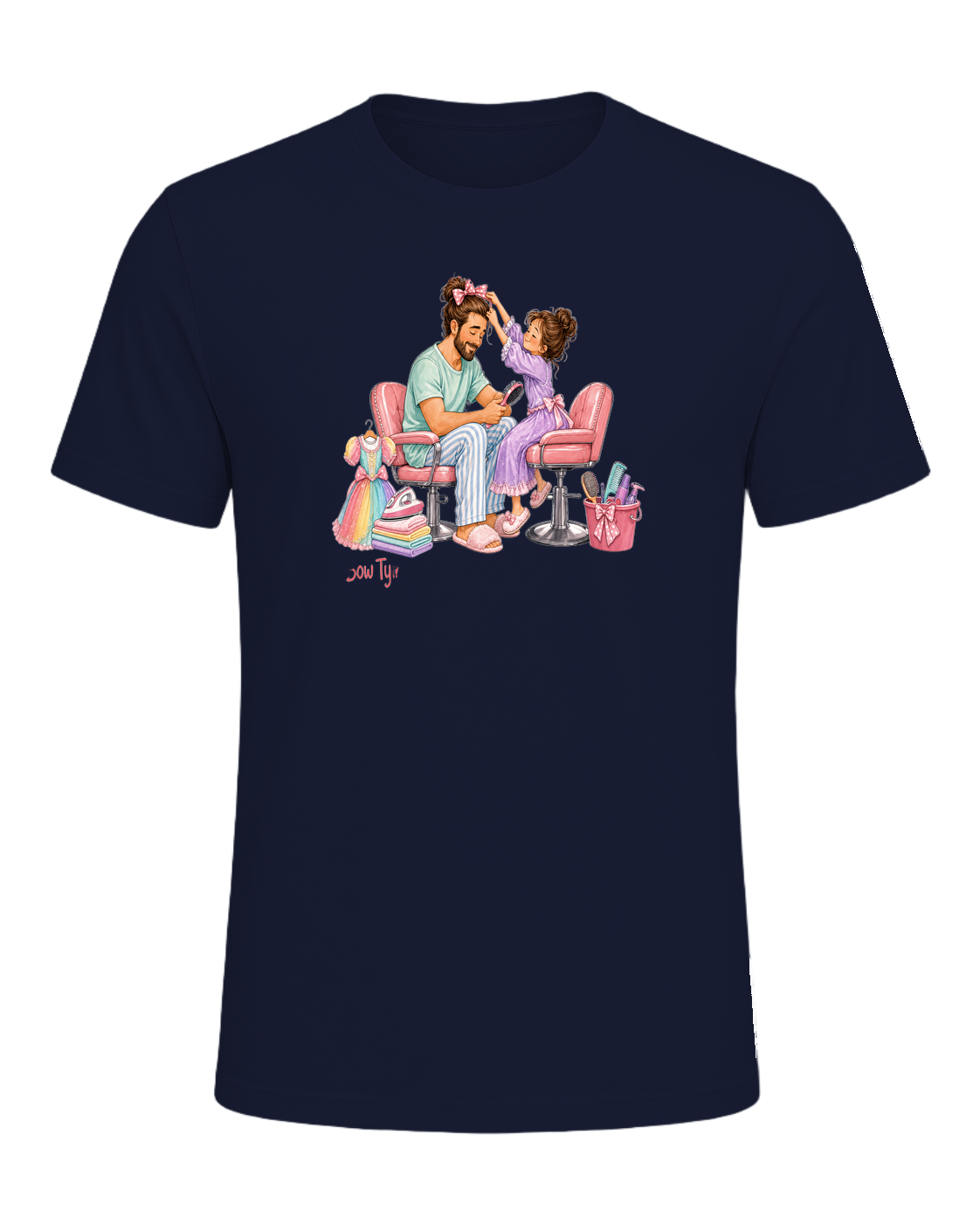 Girl Dad — Navy