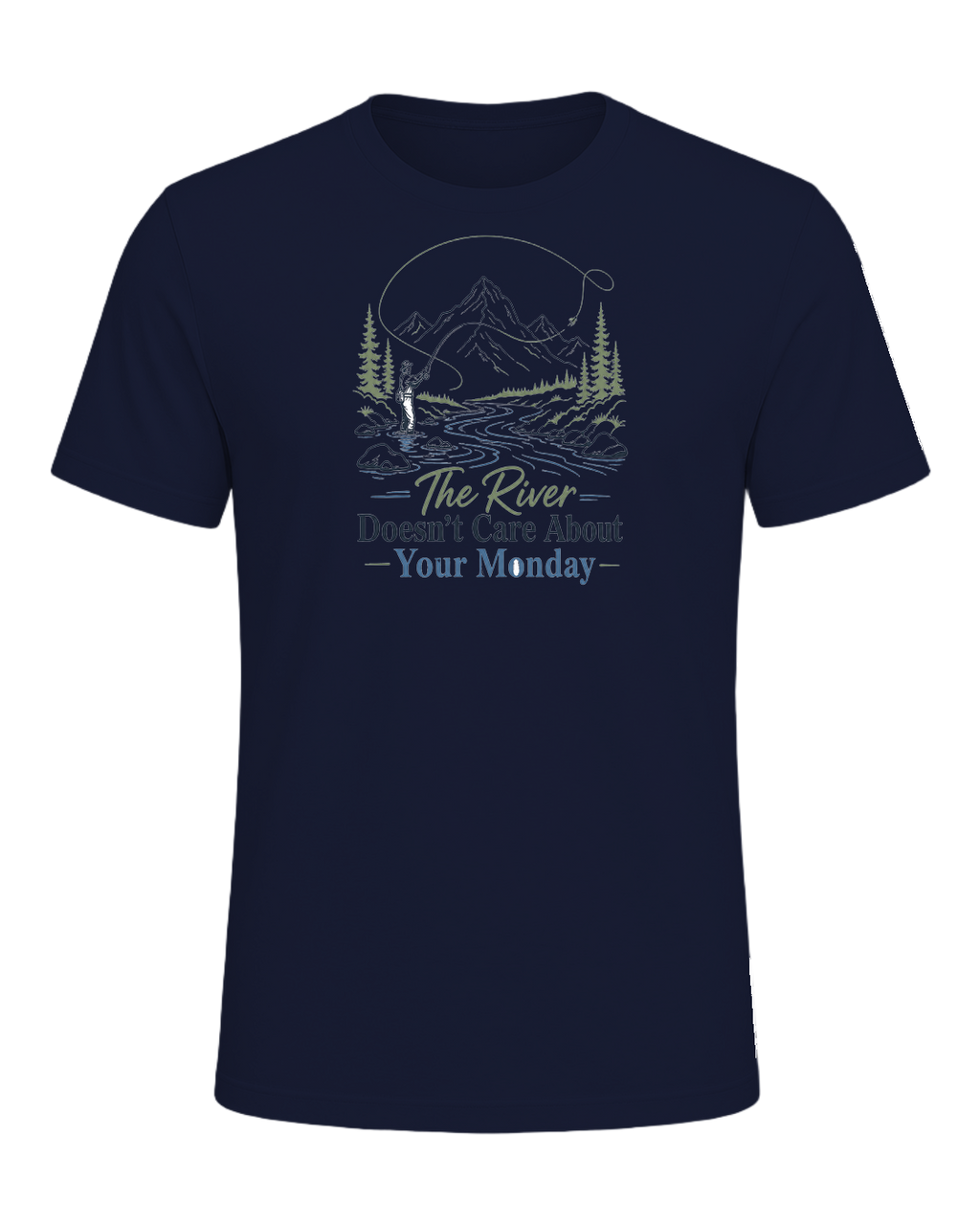 Fly Fishing — Navy