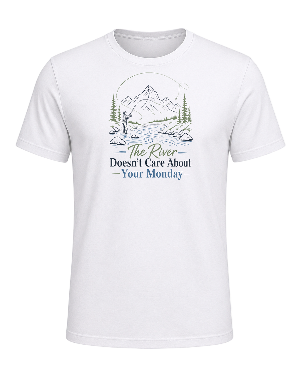 Fly Fishing — White