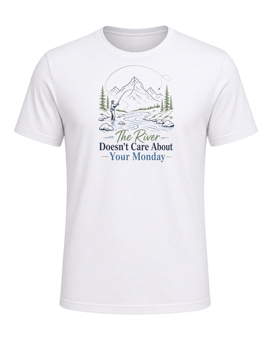 Fly Fishing — White
