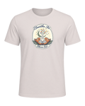 Breathe In, Bloom Out Tee — Heather Dust