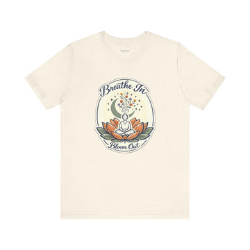 Yoga Lover T-Shirt — Breathe in, Bloom Out