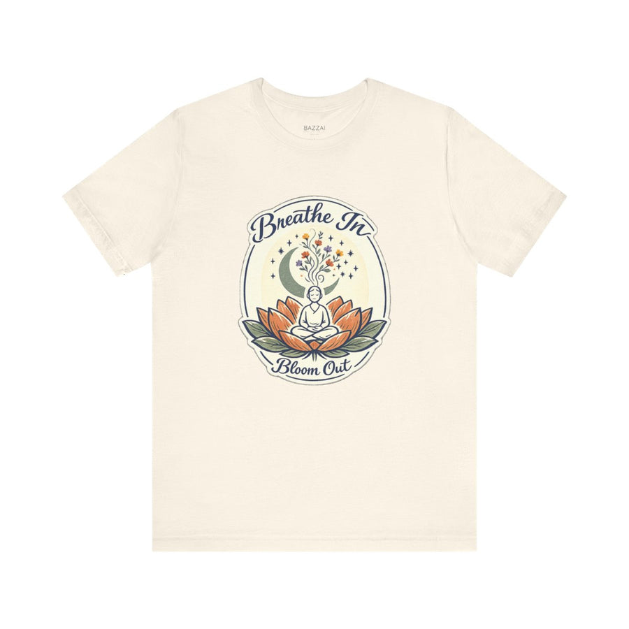 Yoga Lover T-Shirt — Breathe in, Bloom Out