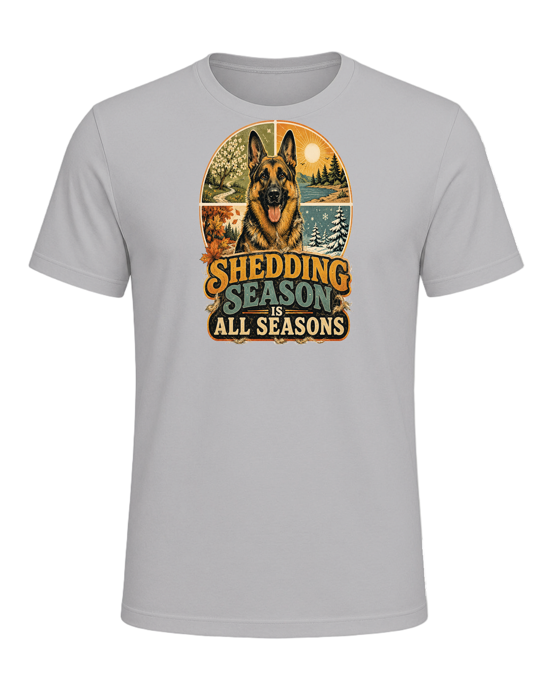 SHEDDING SEASON IS ALL SEASONS — Athletic Heather