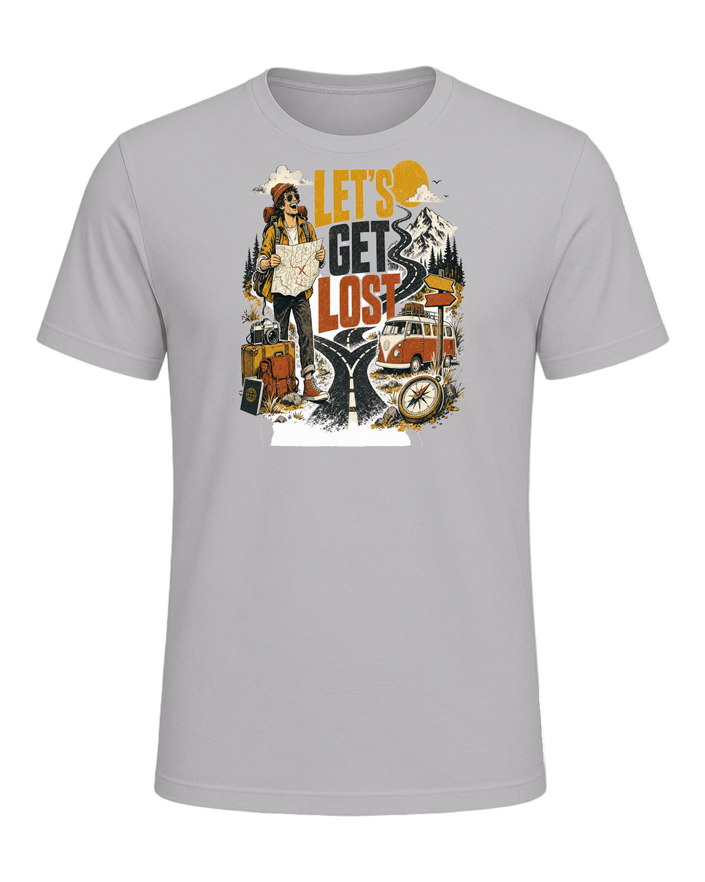 LET'S GET LOST — Athletic Heather