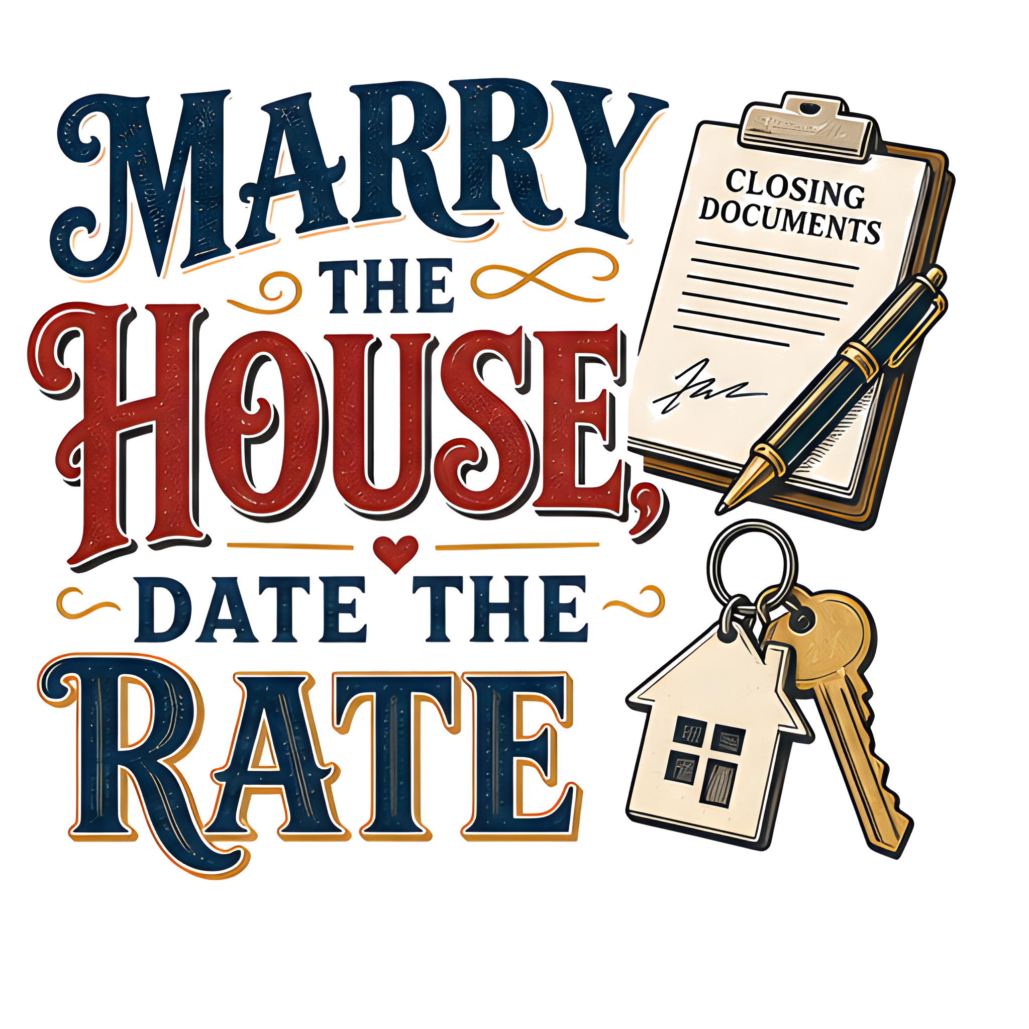 MARRY THE HOUSE, DATE THE RATE