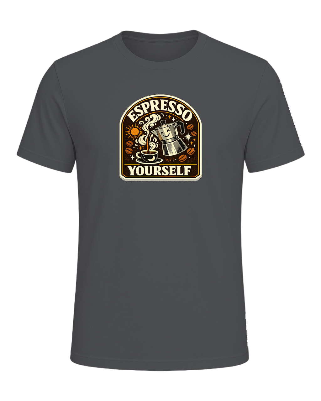 Espresso Yourself Tee — Asphalt