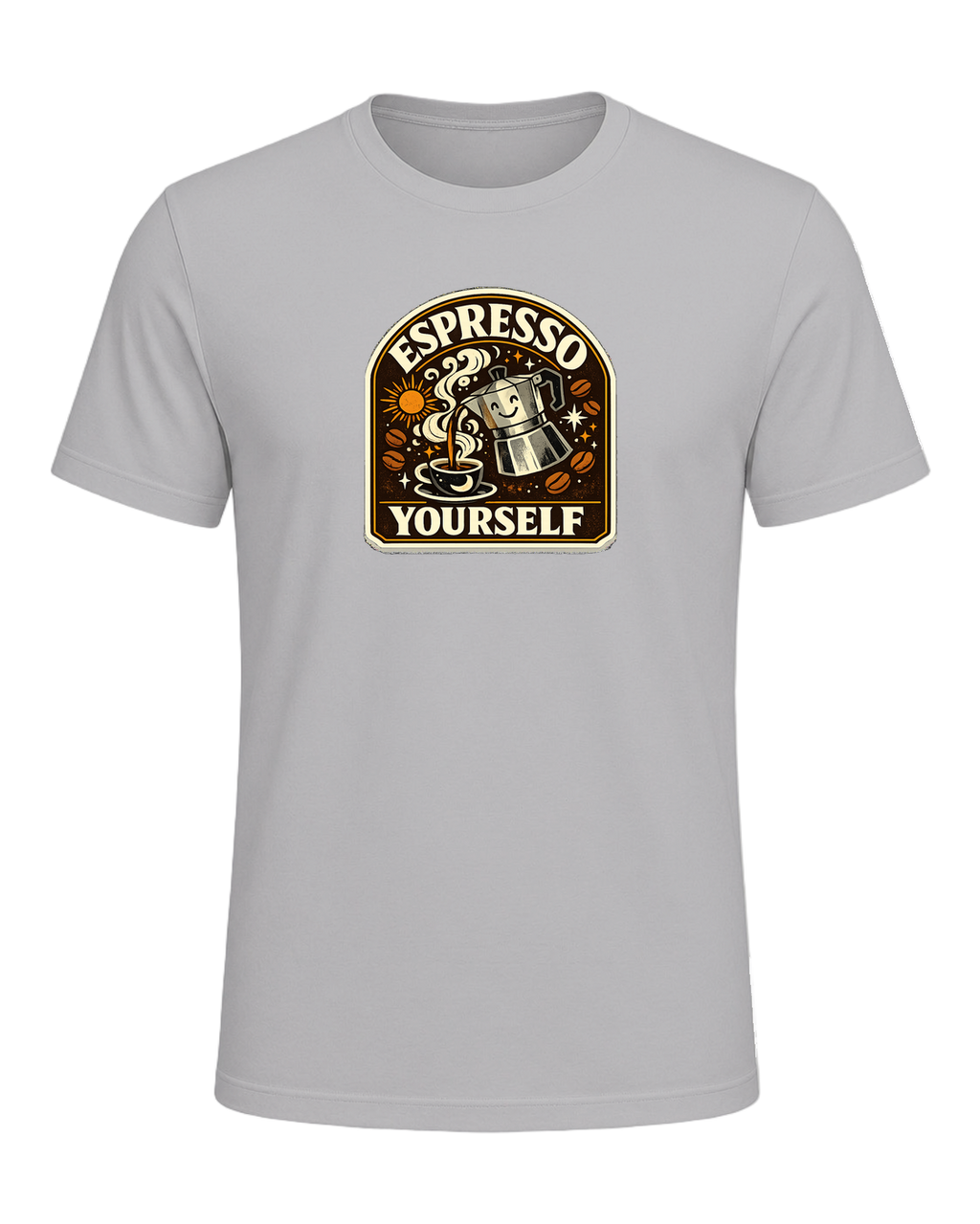 Espresso Yourself Tee — Athletic Heather