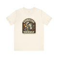 Funny Coffee T-Shirt — Espresso Yourself — coffees t-shirt design by Sol
