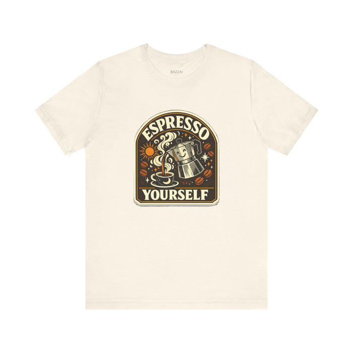 Funny Coffee T-Shirt — Espresso Yourself