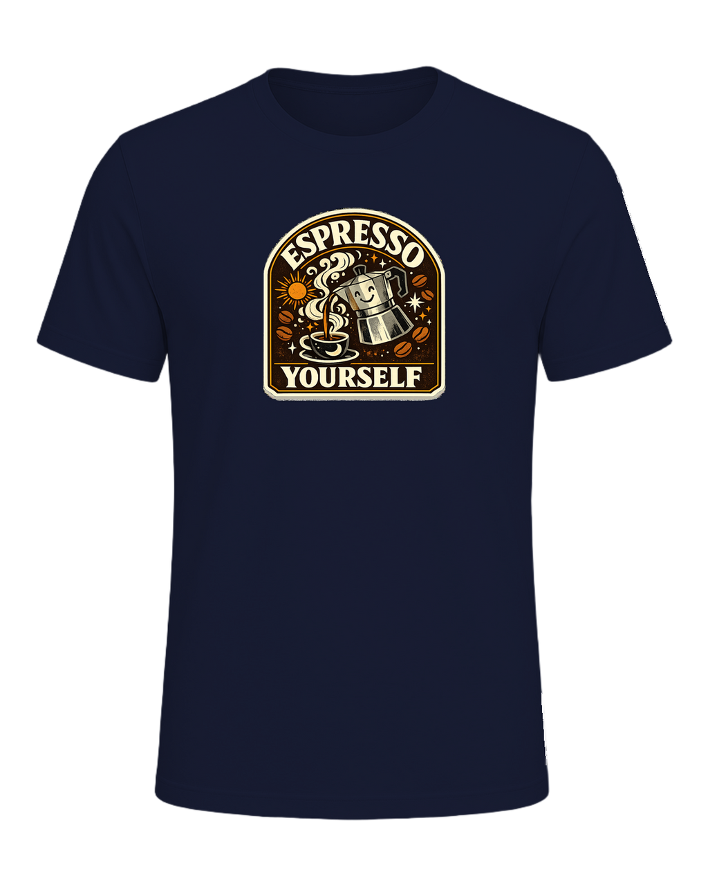 Espresso Yourself Tee — Navy