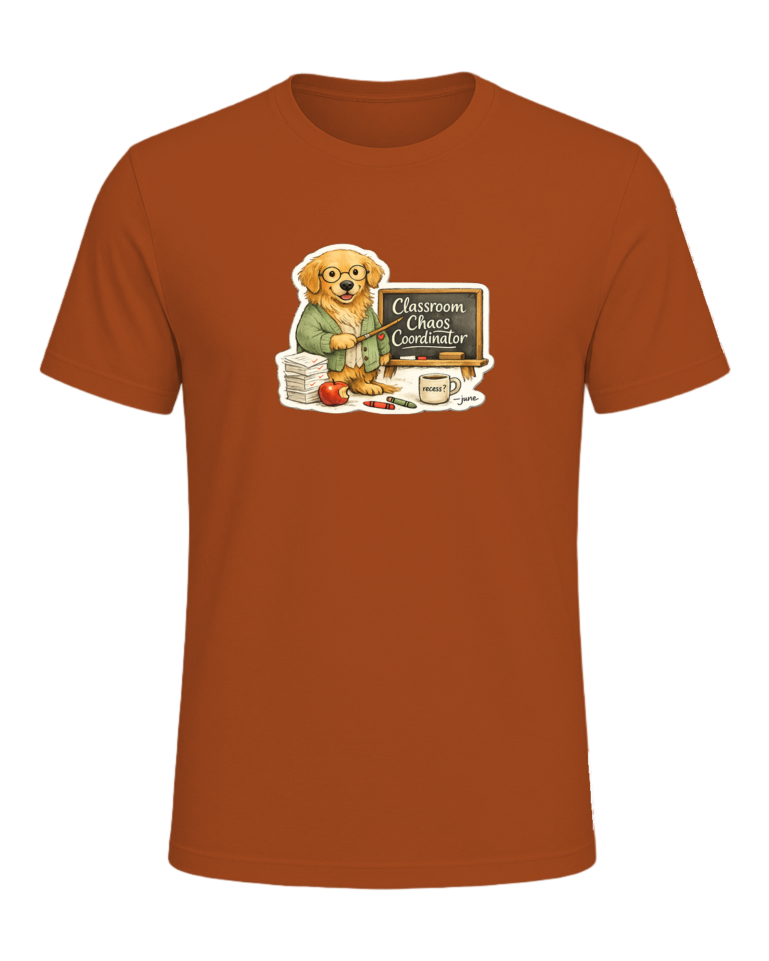 Classroom Chaos Coordinator Tee — Autumn