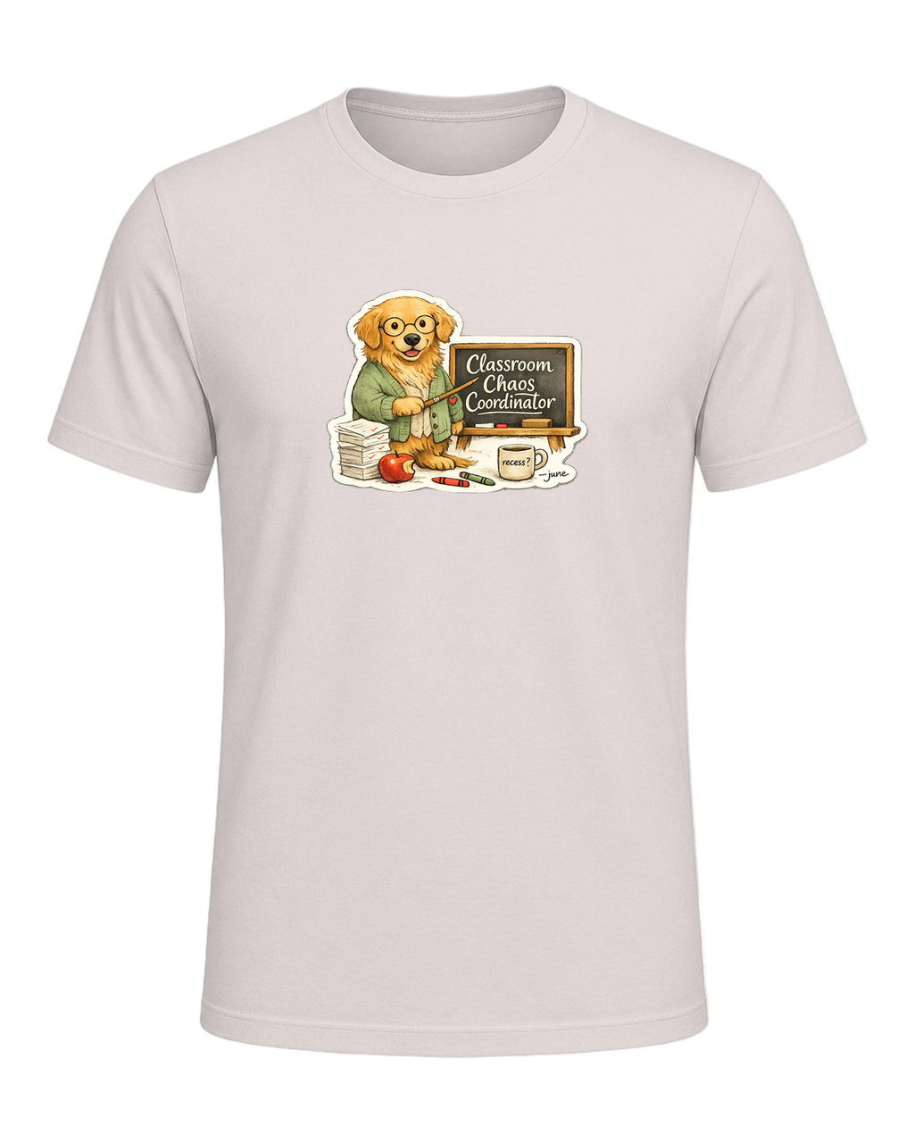 Classroom Chaos Coordinator Tee — Heather Dust