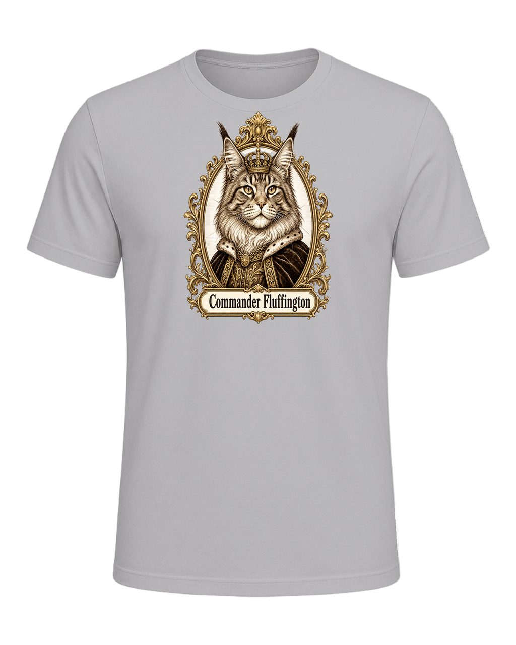 Maine Coon Royalty — Athletic Heather